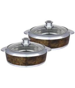 King International Stainless Steel Red Painted Pyramid Tiffin <b>Box</b> Three Tier <b>Lunch</b> <b>Box</b>, <b>Lunch</b> <b>Box</b> <b>for</b> <b>Kids</b>, <b>Lunch</b> <b>Box</b> <b>for</b> Office - Product Image 3
