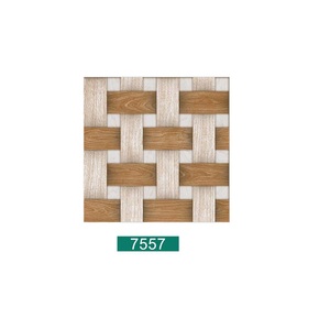 กระเบื้องปูพื้นพอร์ซเลนตกแต่งห้องนั่งเล่นดีไซน์ 3 มิติ 40x40 ซม - Product Image 1
