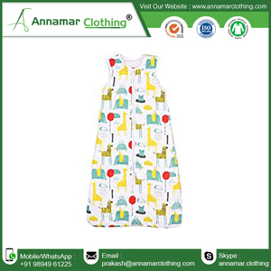 Indian Manufacturer Cotton Baby Sleeping <b>Bag</b> Wholesale Bamboo Breathable OEM muslin <b>toddler</b> sleep <b>bag</b> - Product Image 6