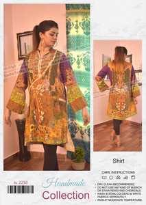 Kurtis en coton brodé pour femmes de créateur pour la fête de mariage Salwar Kameez de haute qualité Belles caractéristiques les plus recherchées Inde - Product Image 4