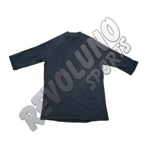 Ventes en gros de t-shirts de compression à manches courtes et col rond personnalisés, doux, pour l'entraînement, à séchage rapide, pour hommes, pour la salle de sport - Product Image 4