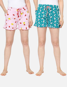 Pantalones cortos deportivos antideslumbrantes, de dos piezas, con bolsillos de malla, transpirables y de secado rápido, sueltos, novedad de 2021 - Product Image 4