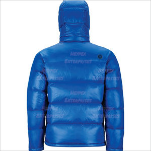 Veste matelassée à bulles OEM à imprimé personnalisé pour hommes Manteau d'hiver chaud à col montant Vente en gros pour hommes - Product Image 3