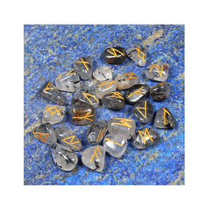 ชุดรูนหินรูไทล์สีดำขัดเงา - Product Image 1