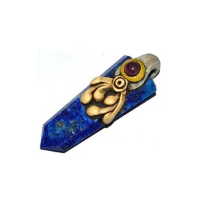 Supplier of Lapis Lazuli Flat Pencil Tibbatan Pendants : Lapis Lazuli Flat Pencil Tibbatan Pendants for Sale - Product Image 1