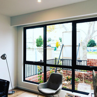 Vitrage isolant trempé à l'argon avec intercalaire en aluminium insonorisant, double vitrage extérieur, fenêtre solaire, salle de bain, salon