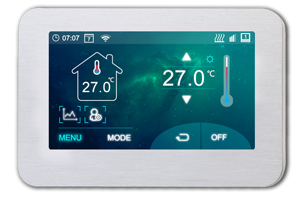 Termostato de calefacción inteligente para caldera, programa de calefacción de <span class=keywords><strong>suelo</strong></span> <span class=keywords><strong>radiante</strong></span> con wifi, venta al por mayor - Product Image 4