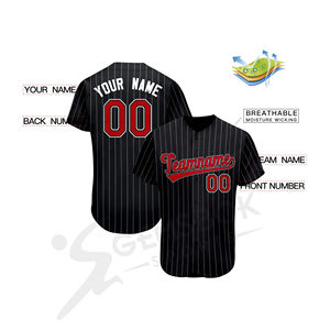 เสื้อเจอร์ซี่เบสบอลพิมพ์ลายแบบเฉพาะของผู้ชาย,เสื้อกีฬาเบสบอลระบายอากาศได้ดีน้ำหนักเบาพิมพ์ลายล่าสุด - Product Image 6