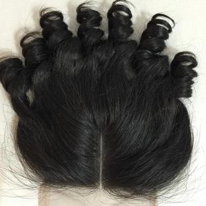 Extensiones de cabello humano con cierre transparente, Color Natural vietnamita, virgen, Remy, cutícula, virgen, 100% - Product Image 6