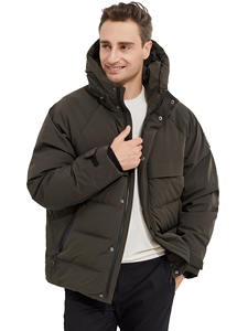 Vestes d'hiver à capuche légères avec fermeture éclair de qualité supérieure - Product Image 2