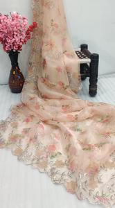 Serpillière en Organza pour femme, vêtement de soirée, avec broderie lourde, travail avec des diamants - Product Image 4