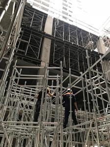Q235 Q345 VC Galvanized ringlock scaffolding for construction ringlock scaffolding system Vietnam - Product Image 5