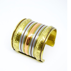 Vintage 2021 septembre australien bijoux mariage mariée mode laiton Afghan manchette Bracelet patine naturelle pour les femmes - Product Image 2