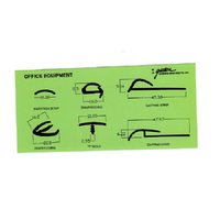 Gaintech Singapour 1,68 L 21,65 mm de hauteur OEM Divers types Plinthe en caoutchouc TPE TPV noir résistante aux intempéries sur mesure