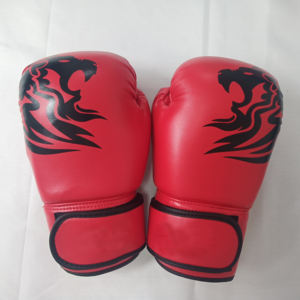 Équipement de sport professionnel avec logo personnalisé de haute qualité mitaines de boxe en cuir noir et or vente durable pour les arts martiaux et la boxe - Product Image 3