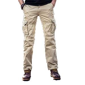 Venta al por mayor pantalones cargo de los hombres de moda 100% algodón OEM Casual exportación calidad orientada a la moda diseño premium diseño personalizado - Product Image 3