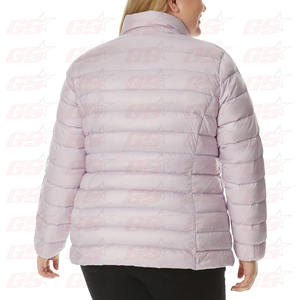 Womens Winter Fashion High Neck Puffer Down Quilted Jackets For Women - Product Image 4
