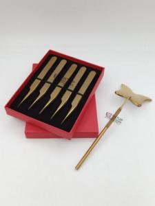 Pince à épiler d'extension de cils droite Plasma Pro en acier inoxydable japonais de haute qualité avec logo personnalisé Instruments de beauté - Product Image 5