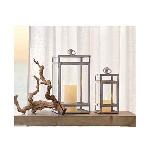 Lanterne de conception fantastique lanterne en métal et en verre forme personnalisée lanterne de différentes tailles à prix compétitif - Product Image 1