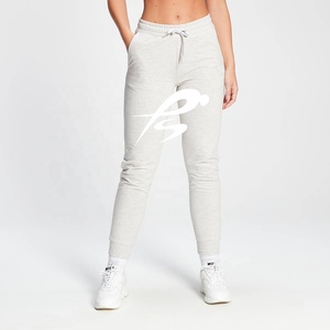 Pantalon de jogging en molleton de coton pour femme, avec poches, décontracté, confortable, pour l'entraînement, écologique, séchage rapide - Product Image 1