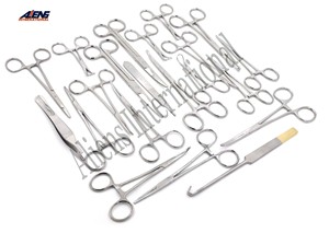 Kit de Instrumentos Quirúrgicos para Esterilización Felina de Acero Inoxidable de Alta Calidad, 21 Piezas, Compra en Línea, Fuente de Alimentación Manual - Product Image 4