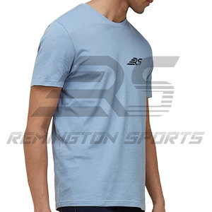 Camiseta informal de calidad para hombre, diseño personalizado, elegante, a rayas, manga corta, cuello redondo, ajustada, camiseta suave de verano para hombre - Product Image 3