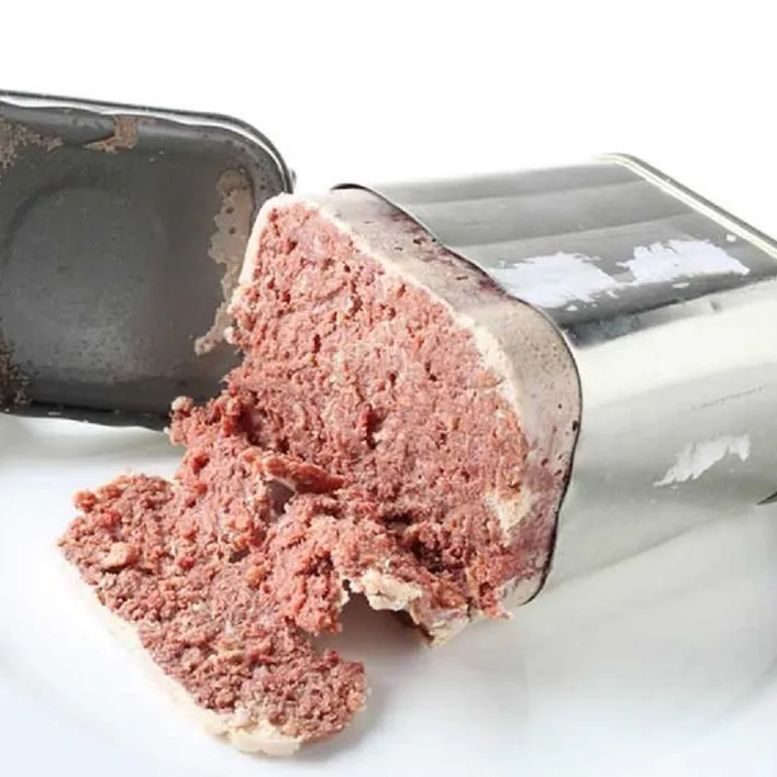 Productos de venta caliente venta al por mayor de conservas de carne Halal carne