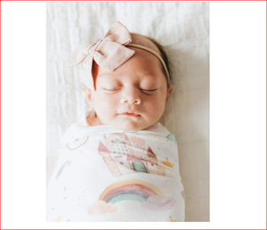 Rayon Spandex newborn Swaddle Stretch Knit Swaddles Wrap - Product Image 3