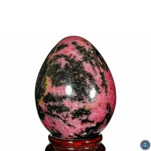 Œuf en rhodonite de qualité supérieure pour la guérison, l'équilibrage des chakras cardiaques, décoration, méditation, provenant d'un fournisseur en gros - Product Image 2