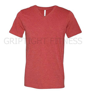 T-shirt unisexe à manches courtes et col en V Bella + Canvas Tri-blend - Product Image 6