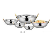 Ensemble de casseroles modernes en acier inoxydable HANDI avec couvercle pour marmite - Essentiels de cuisine écologiques