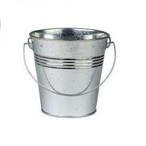 HEAVY METAL NATURAL GALVANIZED BUCKET NEW STYLE GALVANIZED BUCKET WHOLESALE GALVANIZED BUCKET - Product Image 1