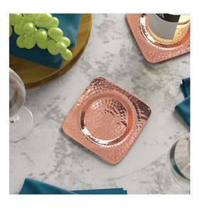 Accesorios de barra de posavasos martillado de cobre más vendidos para Barra de cerveza Nuevo artículo de tendencia - Product Image 2