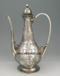 หม้อกาแฟตุรกีเงาวาวเคลือบทองหรูหราดีไซน์ใหม่มาตรฐาน - Product Image 6