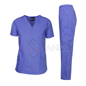 Uniformes Médicos de Alta Calidad 100% Algodón, Conjuntos de Uniformes para Hospital, Secado Rápido y Transpirables para Hombres, Pakistán - Product Image 4