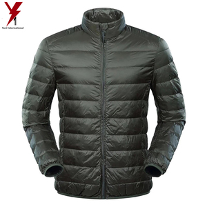 Men's Puffer Jacket Large Size Ultra Light Down Jacket Men Duck Down Windbreaker Lightweight Feather <b>Coats</b> - Product Image 5