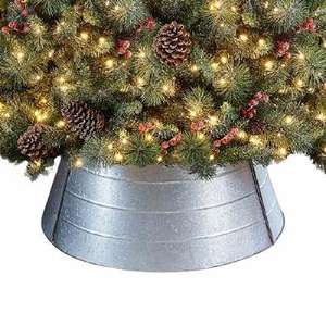 DESIGNER RED WHOLESALE <b>CHRISTMAS</b> TREE COLLAR DECORATIVE <b>CHRISTMAS</b> TREE COLLAR METAL <b>CHRISTMAS</b> TREE COLLAR - Product Image 2
