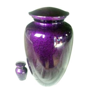 Urna de cremación funeraria de diseño único, urna de cenizas conmemorativas de larga duración, recuerdo de metal de calidad, venta al por mayor - Product Image 1