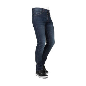 Pantalones vaqueros de carreras para hombre, ropa deportiva de invierno de alta calidad, bajos en enzimas, lavados, lisos, estilo arrugado, transpirables y personalizados - Product Image 5
