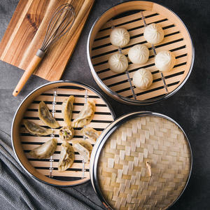 ชุดนึ่งอาหารไม้ไผ่ยี่ห้อเมกง รักษ์โลก สำหรับใช้ในบ้านและร้านอาหาร ขายส่ง ส่งออกจากเวียดนาม - Product Image 6