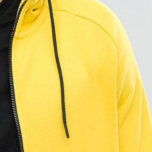 Wholesale Winter Zipper Fleece Custom Streetwear Cotton <b>Pullover</b> Knitted Wholesale plus Size <b>Men's</b> Hoodies Full Zip Up - Product Image 6