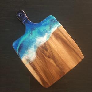 Tabla de Quesos con Mango, Ecológica, Biodegradable, de Madera Personalizada, Apta para Lavavajillas, Tabla de Cortar para Cocina - Product Image 6
