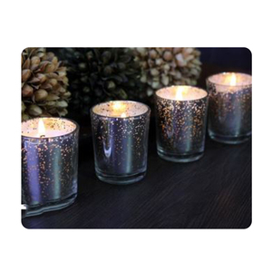 Bougeoir en verre coloré soufflé à la main, 20 pièces, meilleures ventes - Product Image 1
