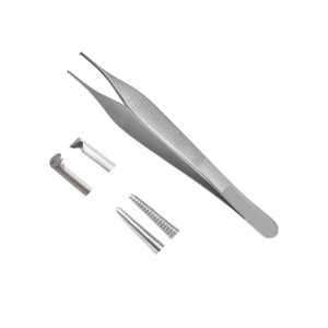 Pinzas y pinzas manuales de acero inoxidable para el pulgar, uso quirúrgico duradero, certificado CE, la mejor calidad - Product Image 6