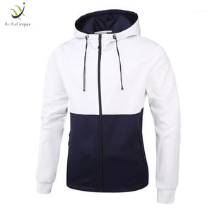 Novedad de 2022, sudaderas con capucha y cremallera de manga larga para hombre, venta al por mayor, precio barato, el mejor diseño, bolsillos delanteros de lana ligeros - Product Image 6