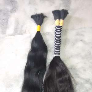 Extensions de cheveux naturels Remy bruts, tissage de cuticule, sans perte - Product Image 3