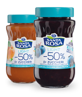 Santa Rosa 350G Confettura Di Mirtilli Jam Zoete Italiaanse Stijl Bosbessenconserven Op Siroop Gemaakt In Italië