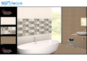 Azulejos de Pared para Baño The Great Ceramics Lanka, Tamaño 300x600, Acabado Brillante y Mate Azúcar - Product Image 3