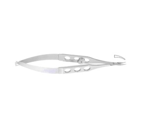 Micro porte-aiguille Mcpherson 10 CM, incurvé très délicat avec serrure, en acier inoxydable, qualité allemande - Product Image 6