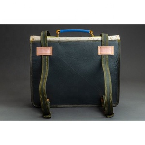 Bolso bandolera de cuero vegano de estilo Vintage para mujer, bandolera con logotipo personalizado, accesorios de moda informales a la moda - Product Image 5
